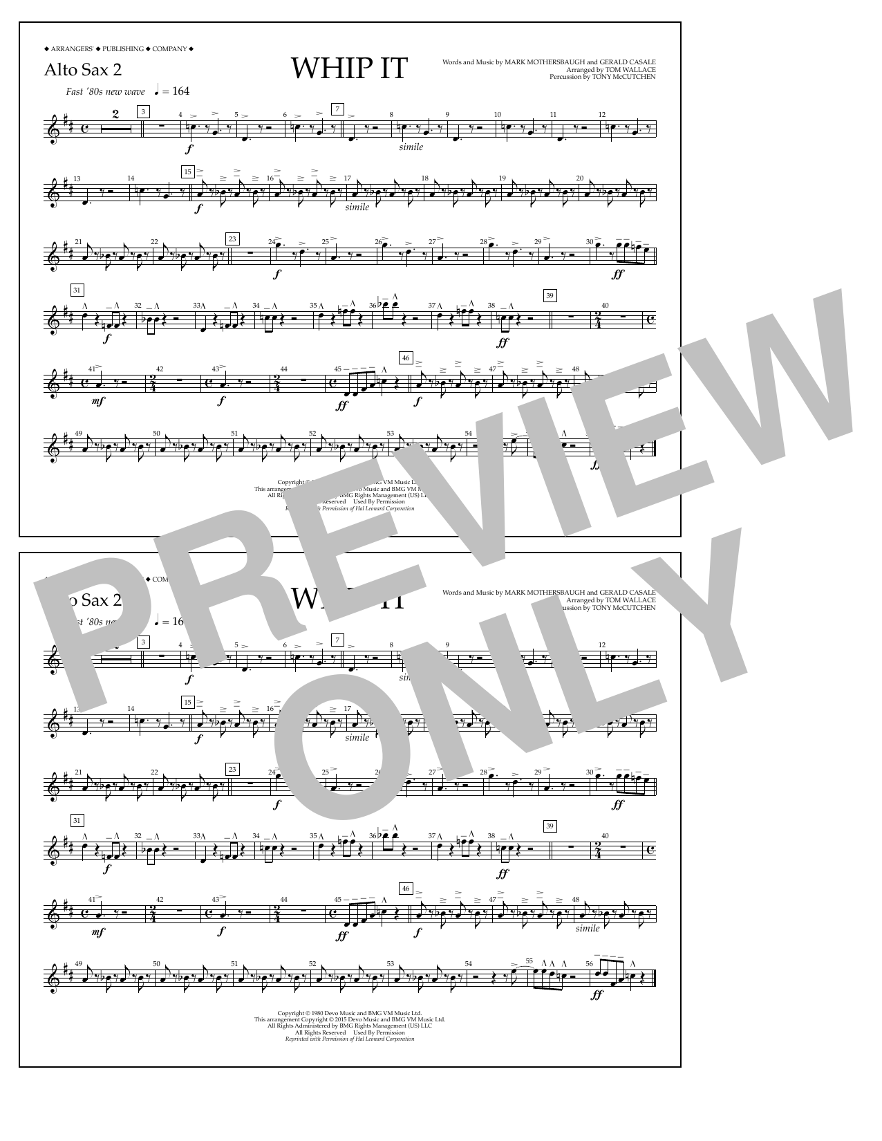 Produktbild zu: Whip It - Alto Sax 2