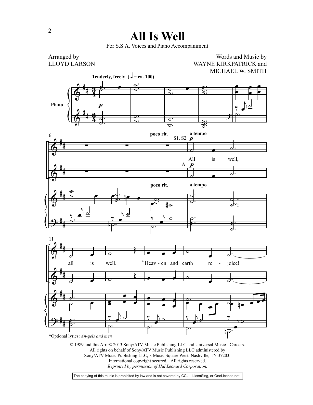 Produktgalerie: Seite 1 von 1 Women In Song IV, Lloyd Larson, Chor
