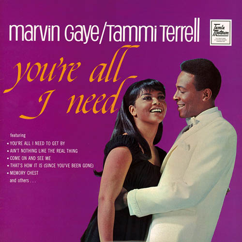 cover: Ain't Nothing Like The Real Thing, Marvin Gaye & Tammi Terrell, Klavier
