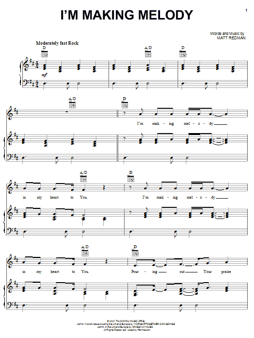 Produktbild zu: I'm Making Melody