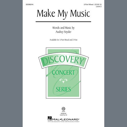 cover: Make My Music, Audrey Snyder