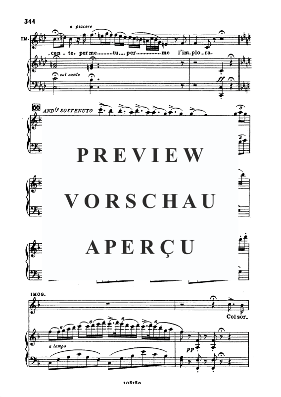 Product gallery: Page 9 of 11 Col sorriso d innocenza, , Soprano and Piano