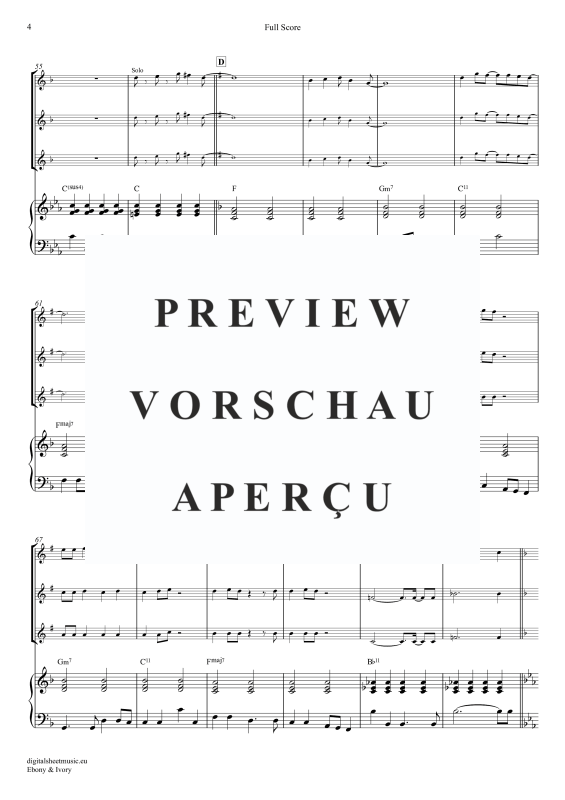 Produktgalerie: Seite 5 von 11 Ebony And Ivory, McCartney, Paul/Wonder, Stevie, (Klarinetten Trio + Klavier)