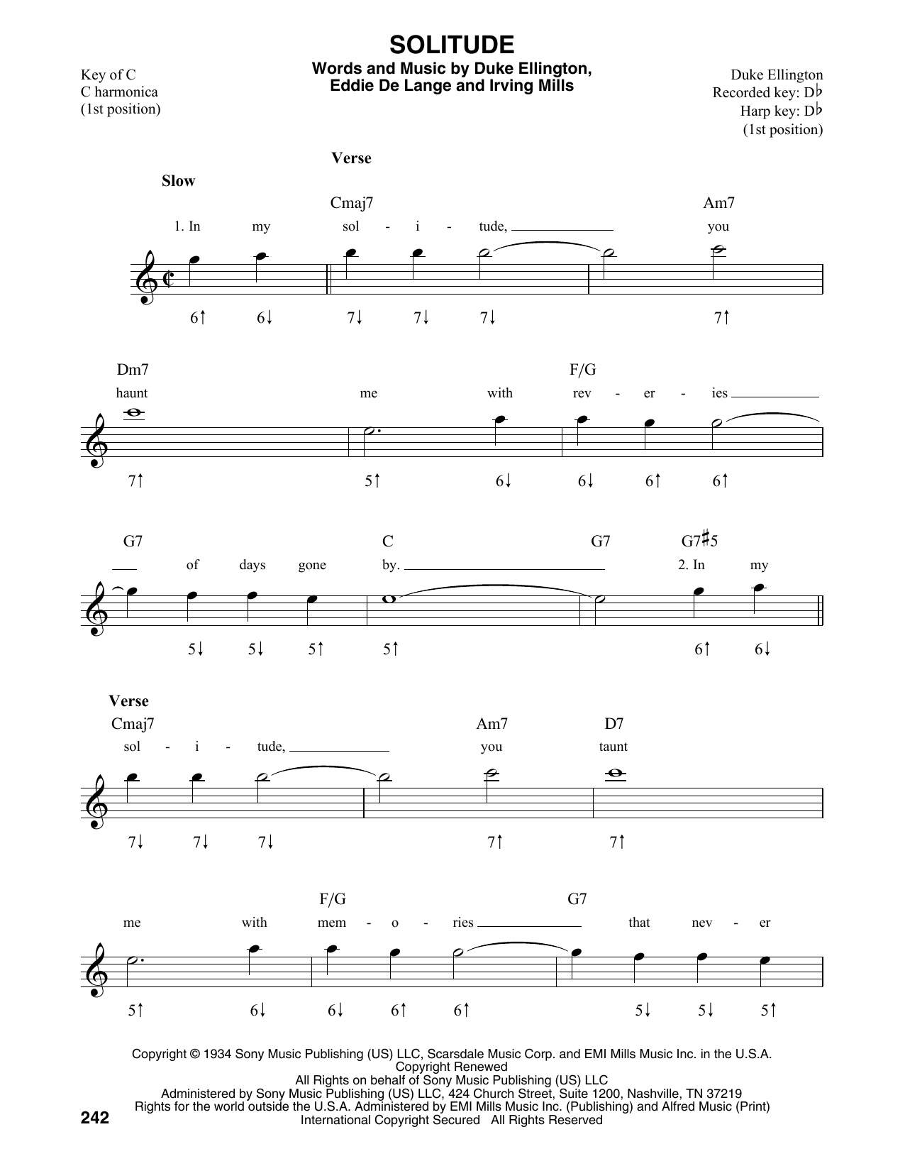 Product gallery: Page 1 of 1 Solitude, Duke Ellington