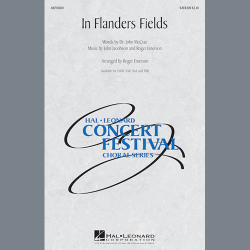 cover: In Flanders Fields, Roger Emerson & John Jacobson