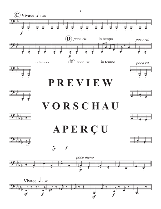Produktgalerie: Seite 17 von 17 Hungarian Dance No. 5 , , (Blechbläser Quintett)