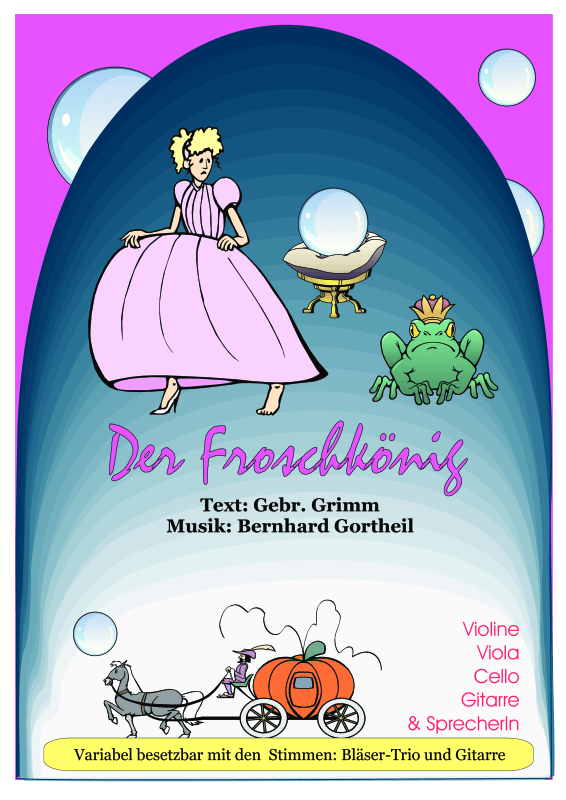 Produktbild zu: Der Froschkönig (Partitur)Bernhard Gortheil