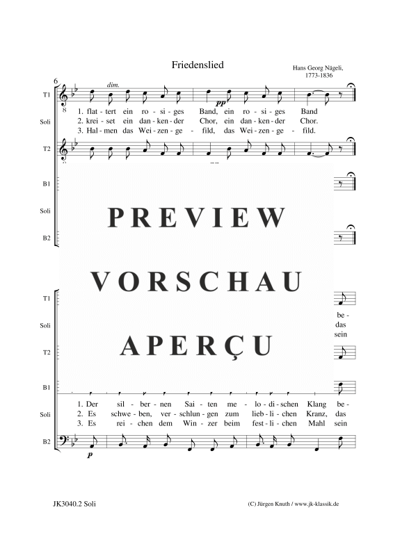 gallery: Friedenslied (Rundgesang), , Männerchor