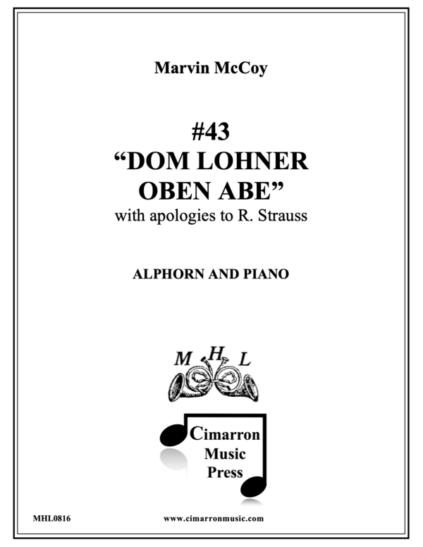 Produktbild zu: Dom Lohner Oben AbeMarvin McCoy