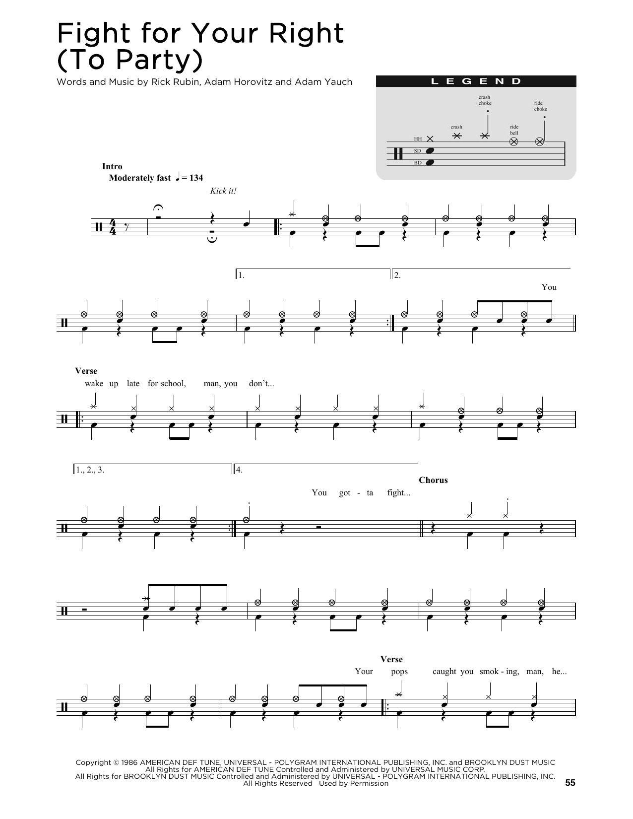 Product gallery: Page 1 of 1 Fight For Your Right (To Party), Beastie Boys