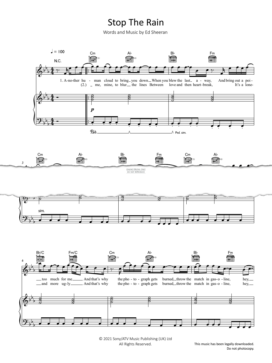 gallery: Stop The Rain, Ed Sheeran, Gesang, Gitarre, Klavier