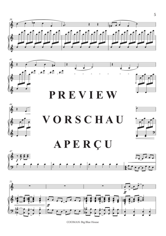 Produktgalerie: Seite 6 von 13 Big Blue House , , (Flügelhorn + Klavier)