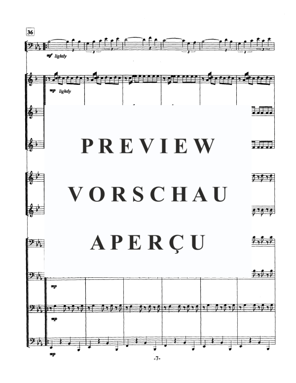 Produktgalerie: Seite 10 von 11 Andante and Allegro, , Euphonium Solo und Blechbläserensemble