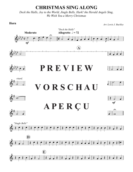 Produktgalerie: Seite 12 von 15 Christmas Sing Along , , (Holzbläser-Quintett)