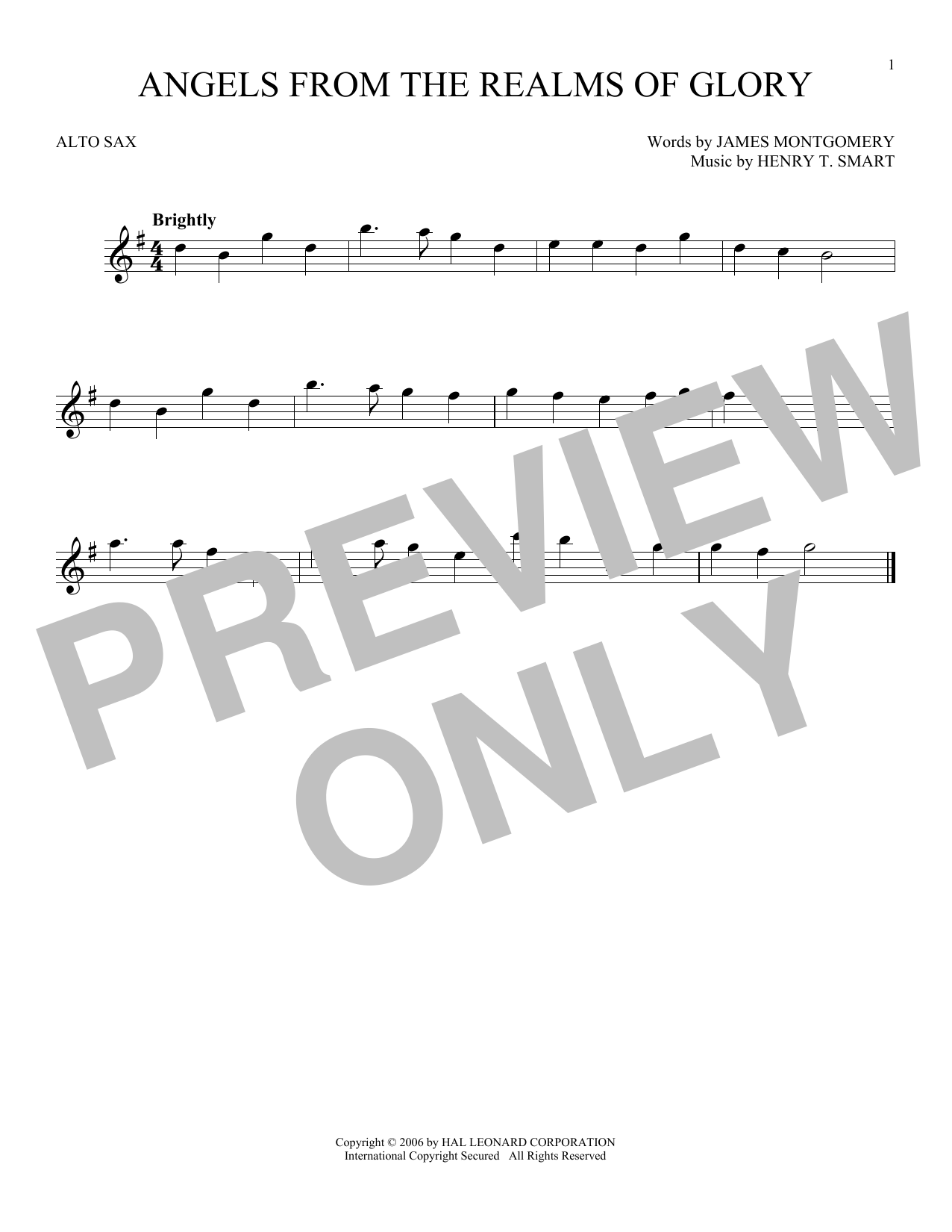 Product gallery: Page 1 of 1 Angels From The Realms Of Glory, Henry T. Smart