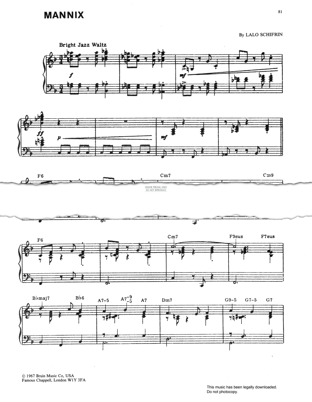 gallery: Mannix, Lalo Schifrin