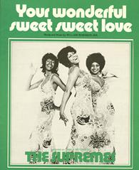cover: Your Wonderful Sweet Sweet Love, The Supremes