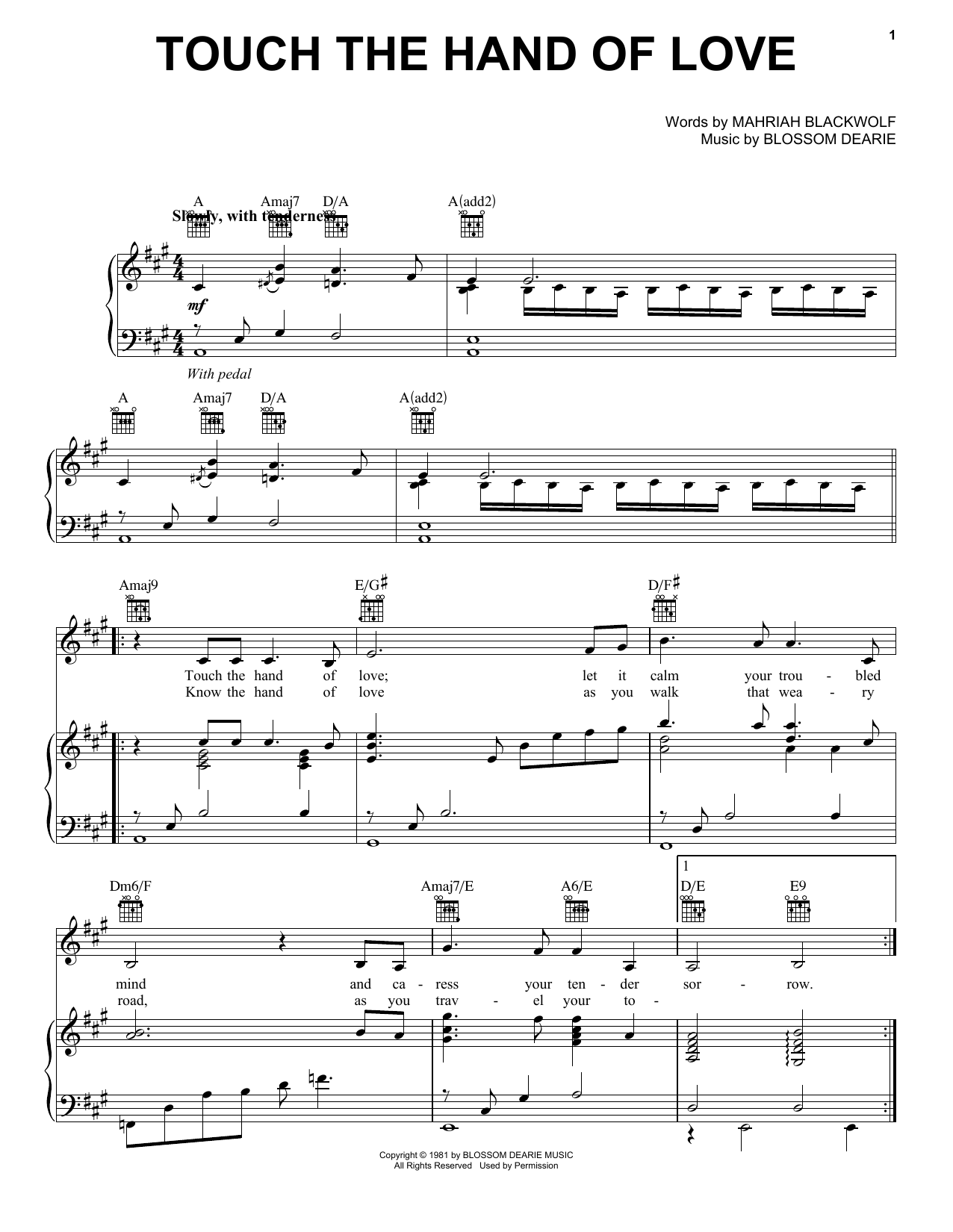 Produktbild zu: Touch The Hand Of Love