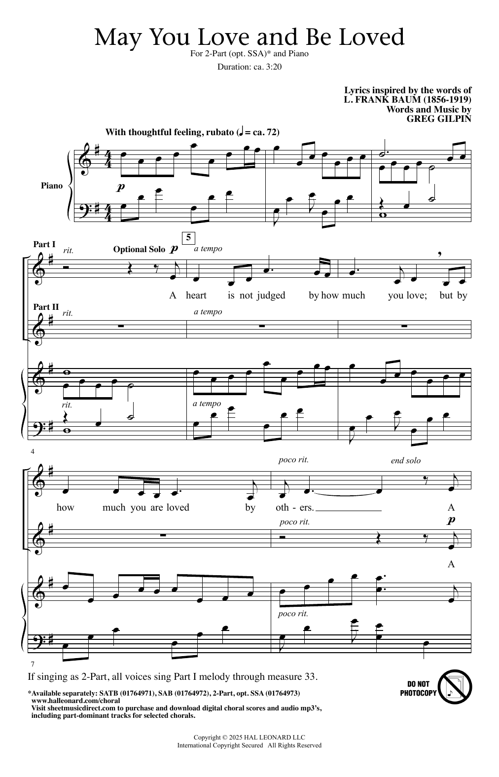 Produktbild zu: May You Love And Be Loved