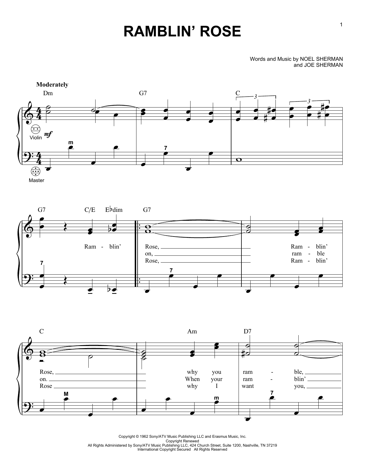 Product gallery: Page 1 of 1 Ramblin' Rose, Nat King Cole