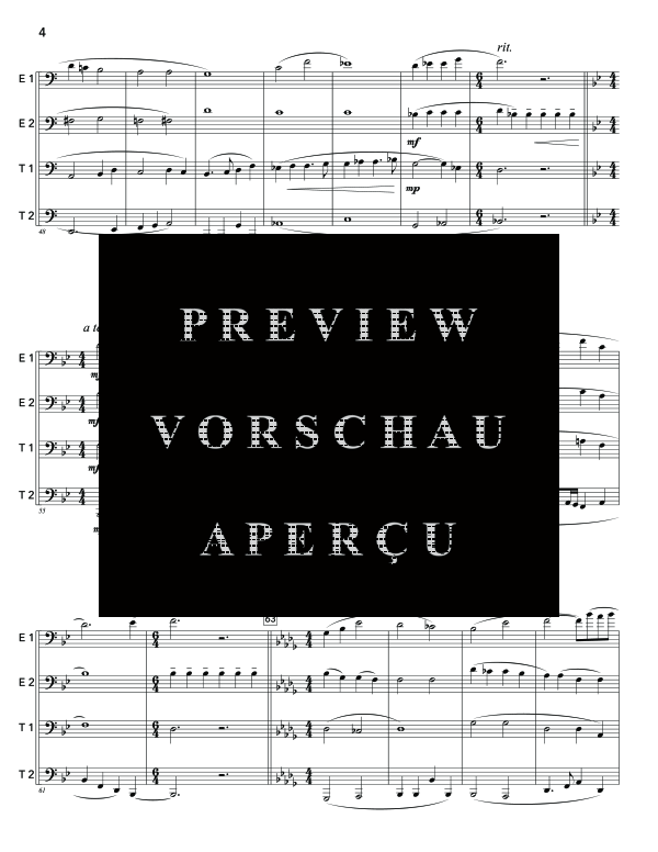 Product gallery: Page 8 of 11 Convalescence, , (Tuba Quartett EETT)