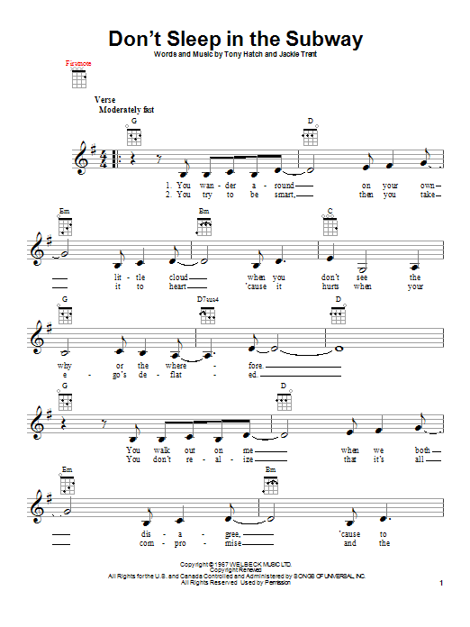 Product picture to:  Don't Sleep In The Subway - Petula Clark