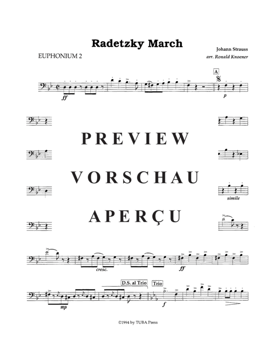 Product gallery: Page 13 of 20 Radetzky Marsch , , (Tuba Quartett EETT)
