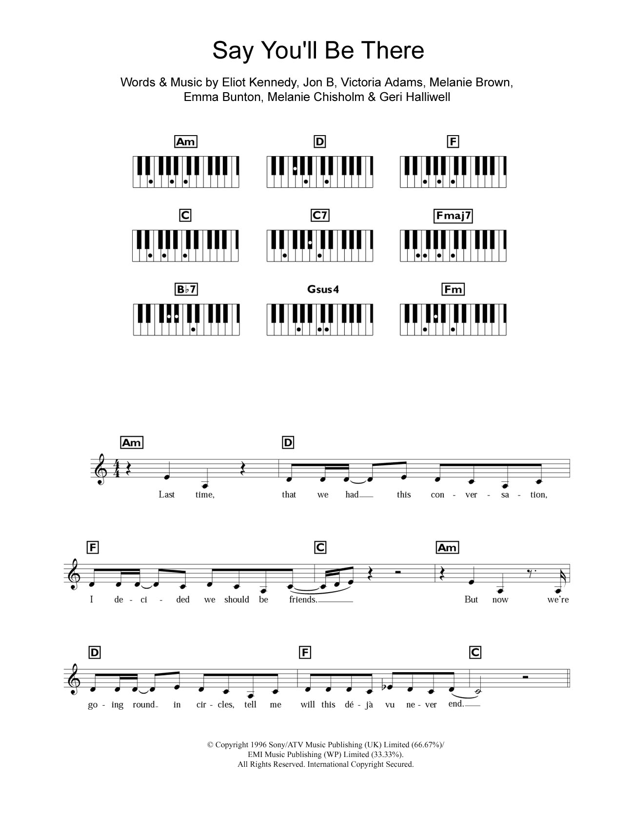 Produktbild zu: Say You'll Be There