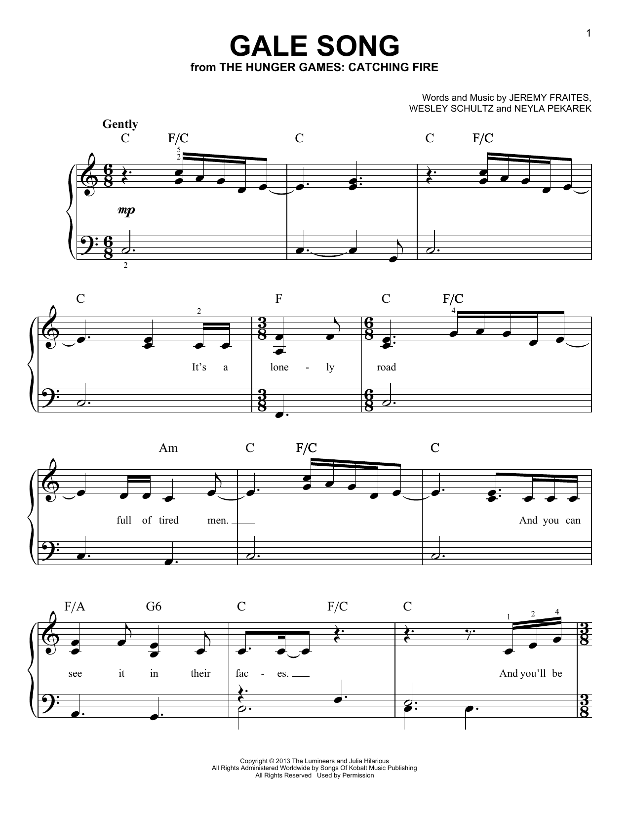 Produktbild zu: Gale Song