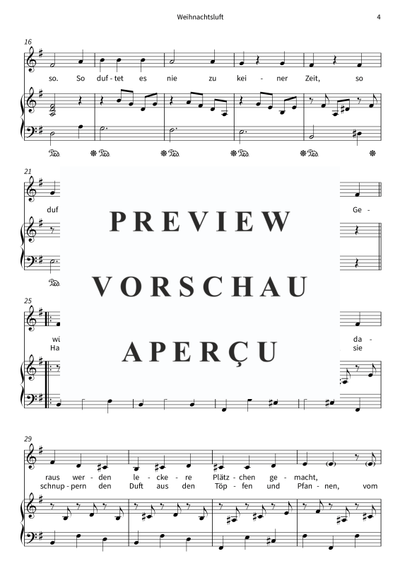 Produktgalerie: Seite 6 von 7 Weihnachtsluft, , Gesang und Klavier