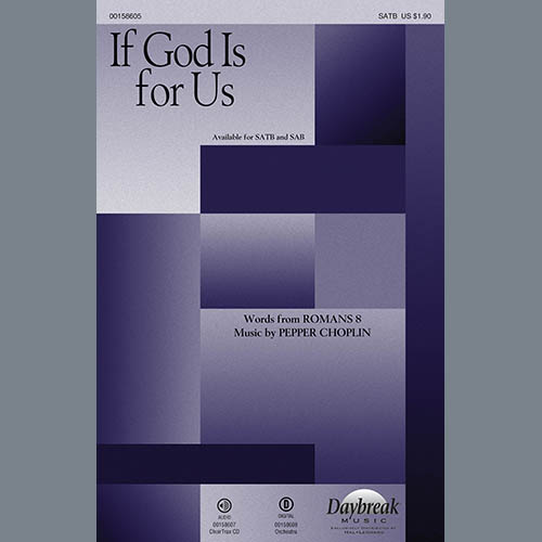 cover: If God Is For Us, Pepper Choplin