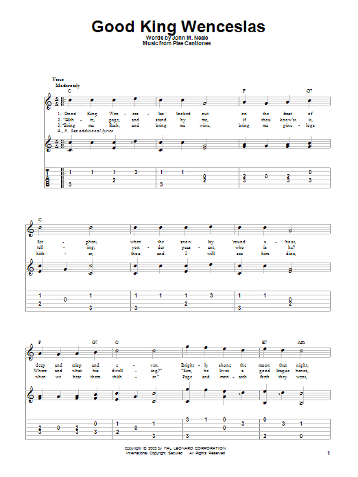 Product gallery: Page 1 of 1 Good King Wenceslas, John M. Neale
