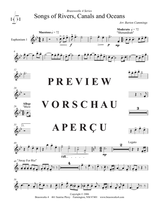 Product gallery: Page 14 of 21 Songs of Rivers, Canals and Oceans , , (Tuba Ensemble)