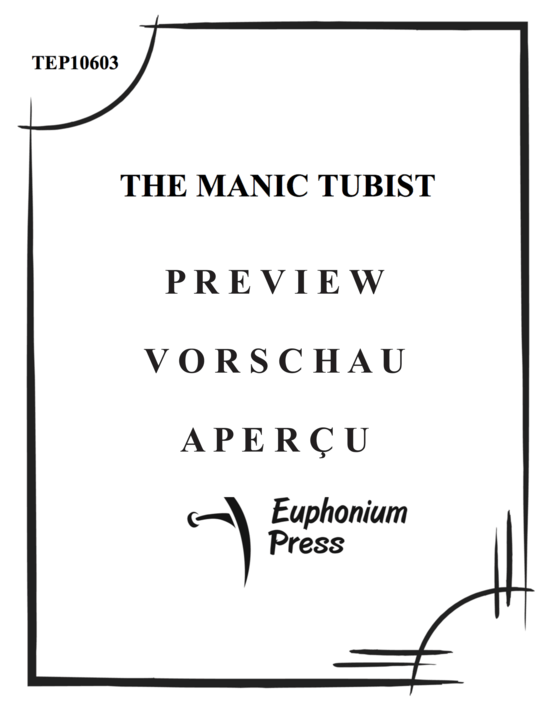 Product gallery: Page 2 of 21 The Manic Tubist , , (Tuba Quartett EETT + Tuba Solo)