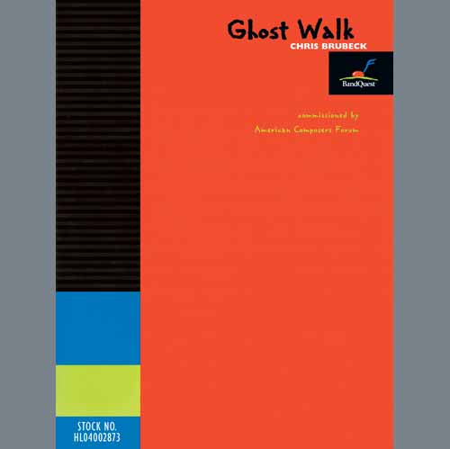 cover: Ghost Walk - Trombone 1, Chris Brubeck, Ensemble