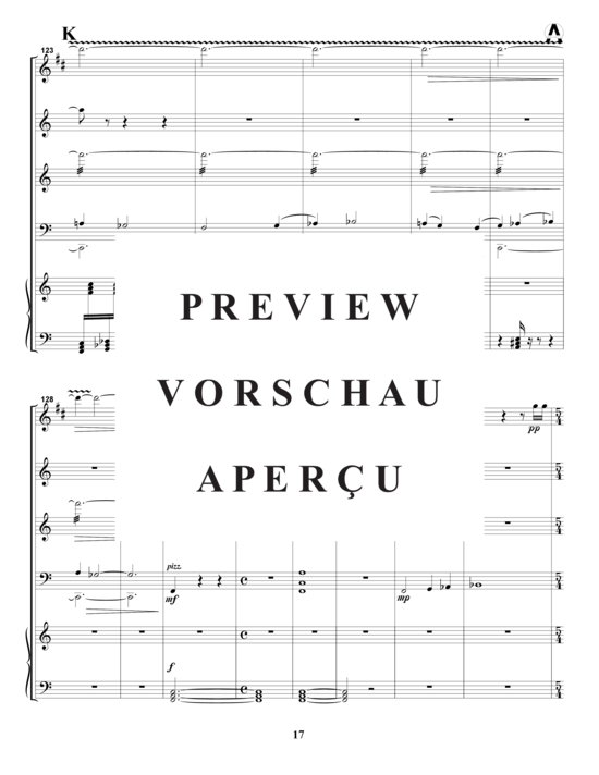 Product gallery: Page 20 of 21 Passacaglia , , (clarinet, trumpet, violin, viola + harpsichord)