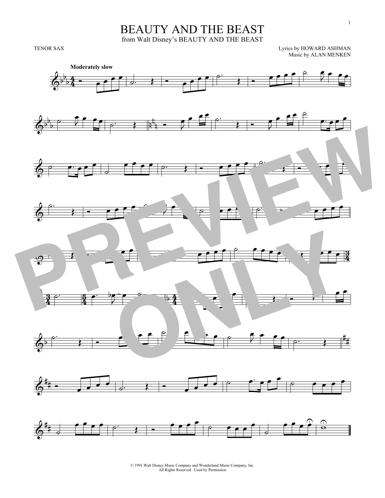 Product gallery: Page 1 of 1 Beauty And The Beast, Howard Ashman & Alan Menken