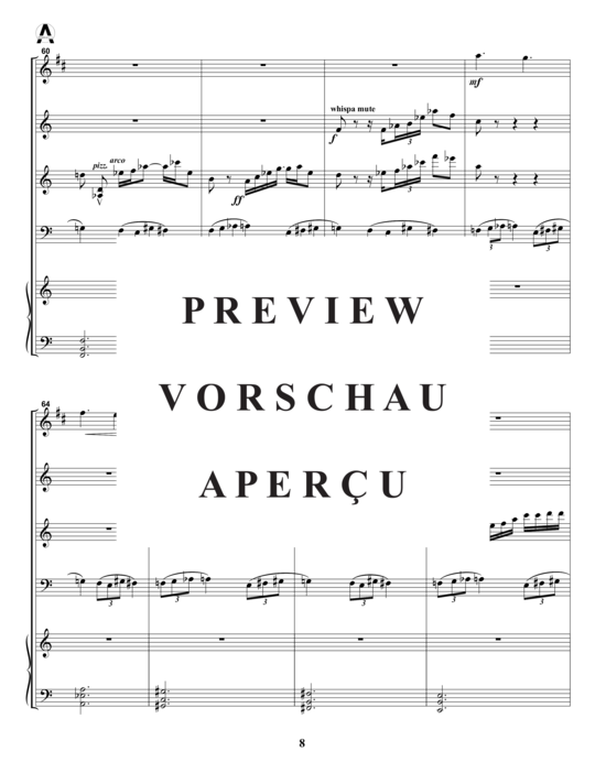 Product gallery: Page 11 of 21 Passacaglia , , (clarinet, trumpet, violin, viola + harpsichord)
