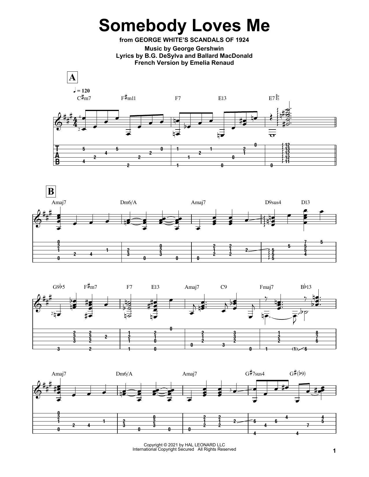 Produktbild zu: Somebody Loves Me (arr. Matt Otten)