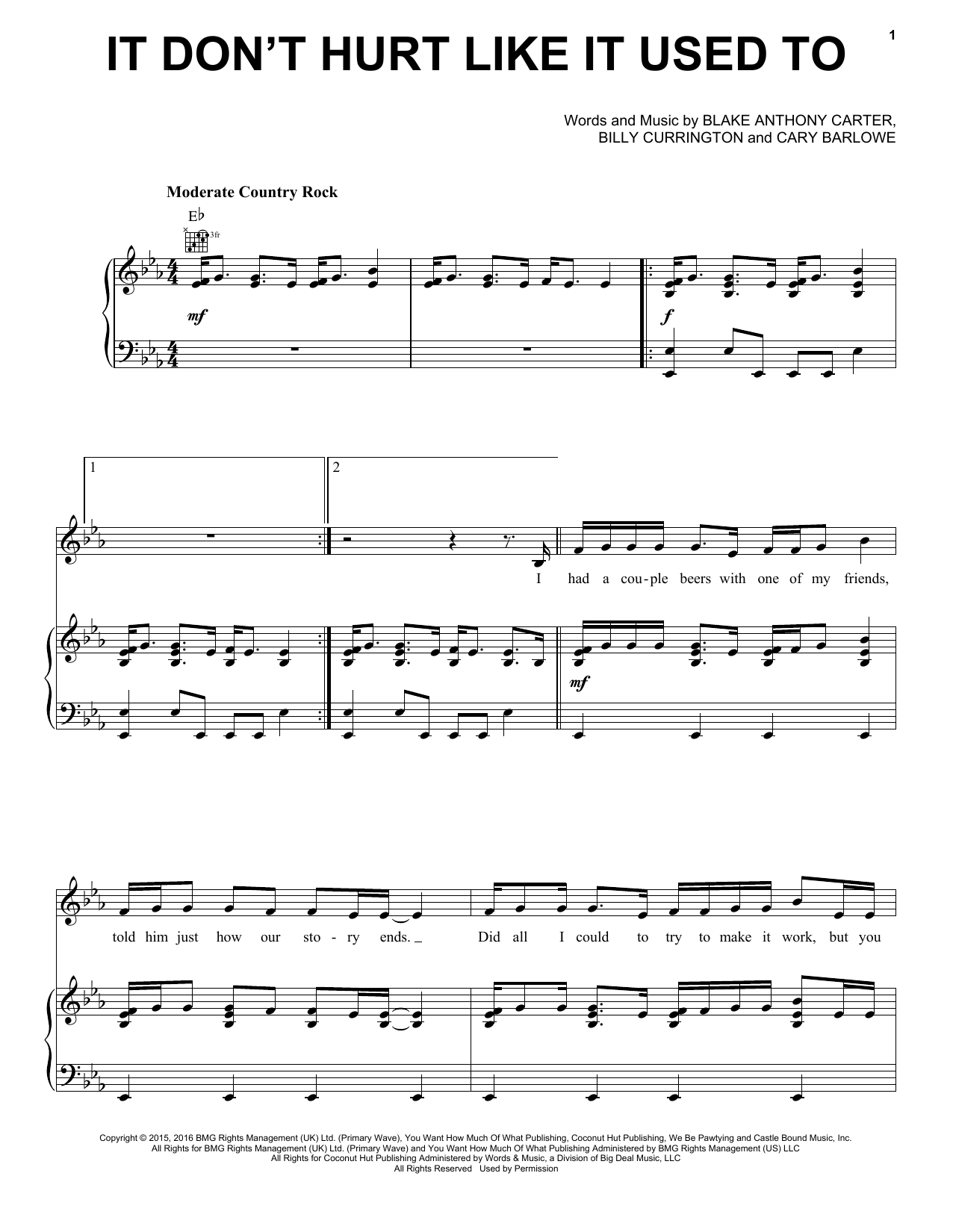 Produktbild zu: It Don't Hurt Like It Used To