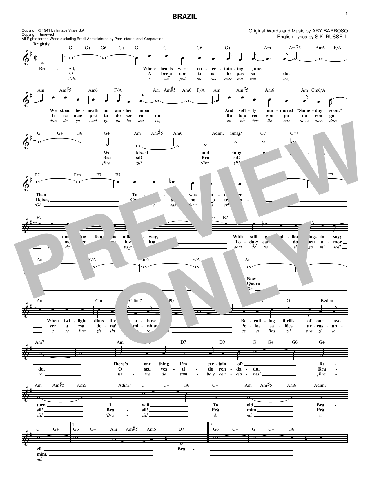 Produktgalerie: Seite 1 von 1 Brazil, The Ritchie Family, Melodieinstrument