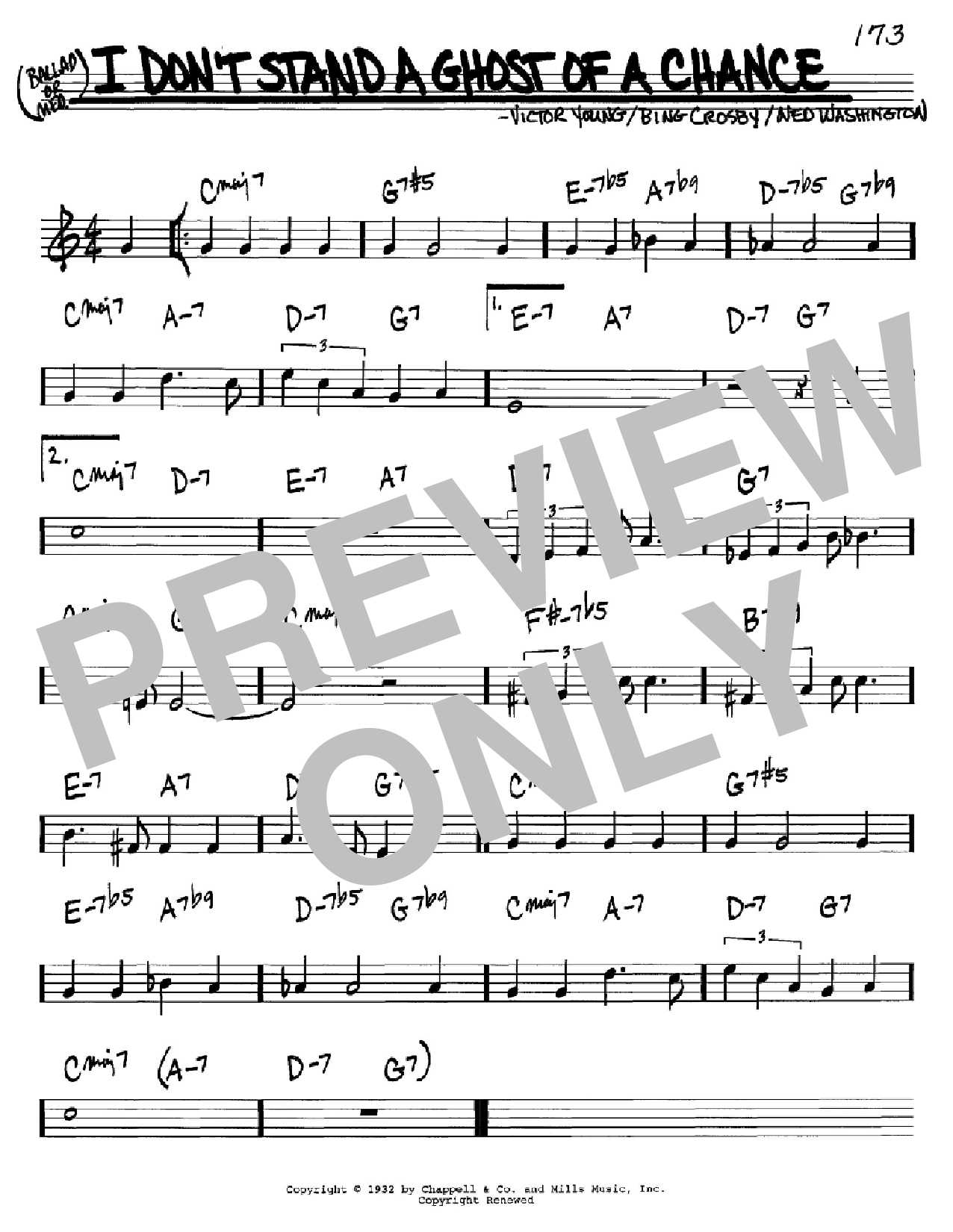 Produktbild zu: I Don't Stand A Ghost Of A Chance