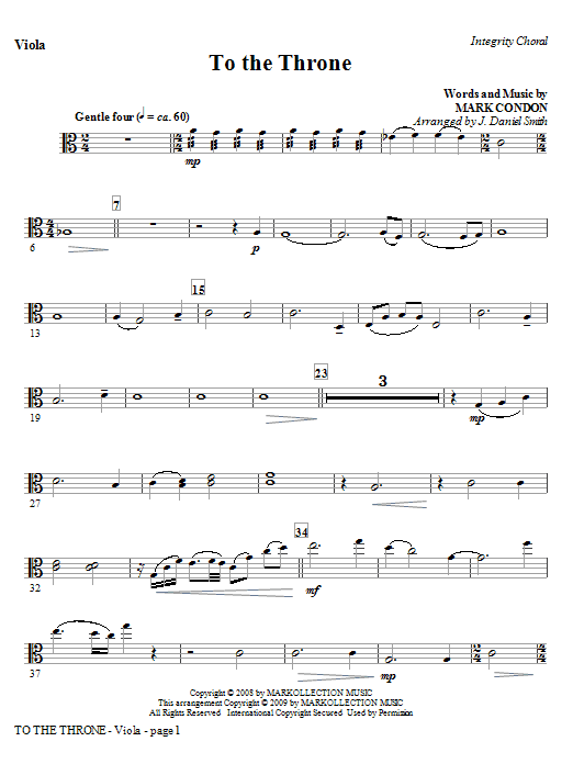 Produktgalerie: Seite 1 von 1 To The Throne - Cello, J. Daniel Smith, Chor