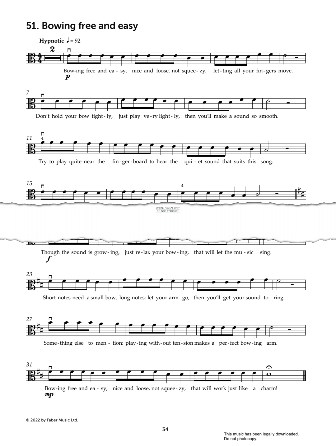 Produktgalerie: Seite 1 von 1 Bowing Free And Easy, Mark Wilson, Klavier, Viola