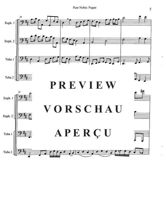 gallery: Chorale Prelude and Fugue on Puer Nobis , , (Tuba Quartett EETT)