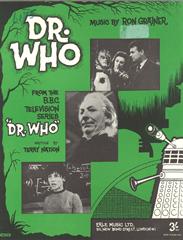cover: Doctor Who, Ron Grainer