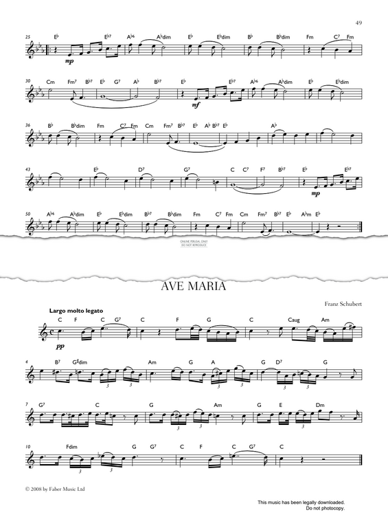 Product gallery: Page 1 of 1 Ave Maria, Franz Schubert