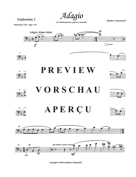 Product gallery: Page 19 of 21 Adagio , , (Tuba Quartet)