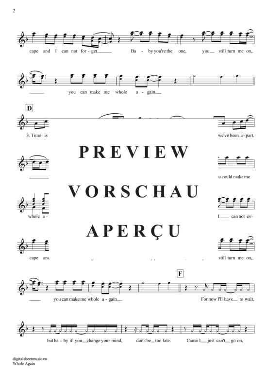 Produktgalerie: Seite 3 von 4 Whole Again , Kitten, Atomic, (Oboe)