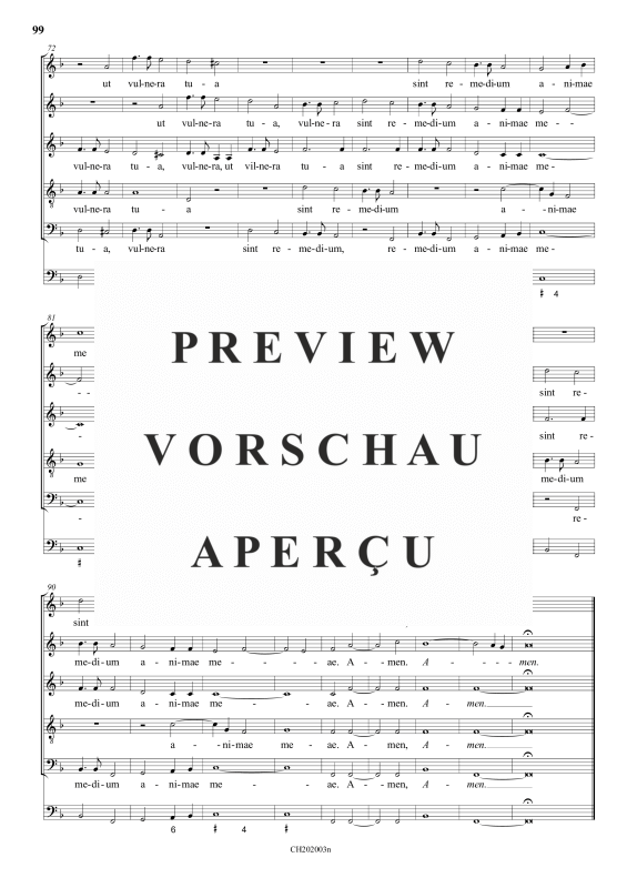 gallery: O Domine Jesu Christe, , (Gemischter Chor 6-stimmig)
